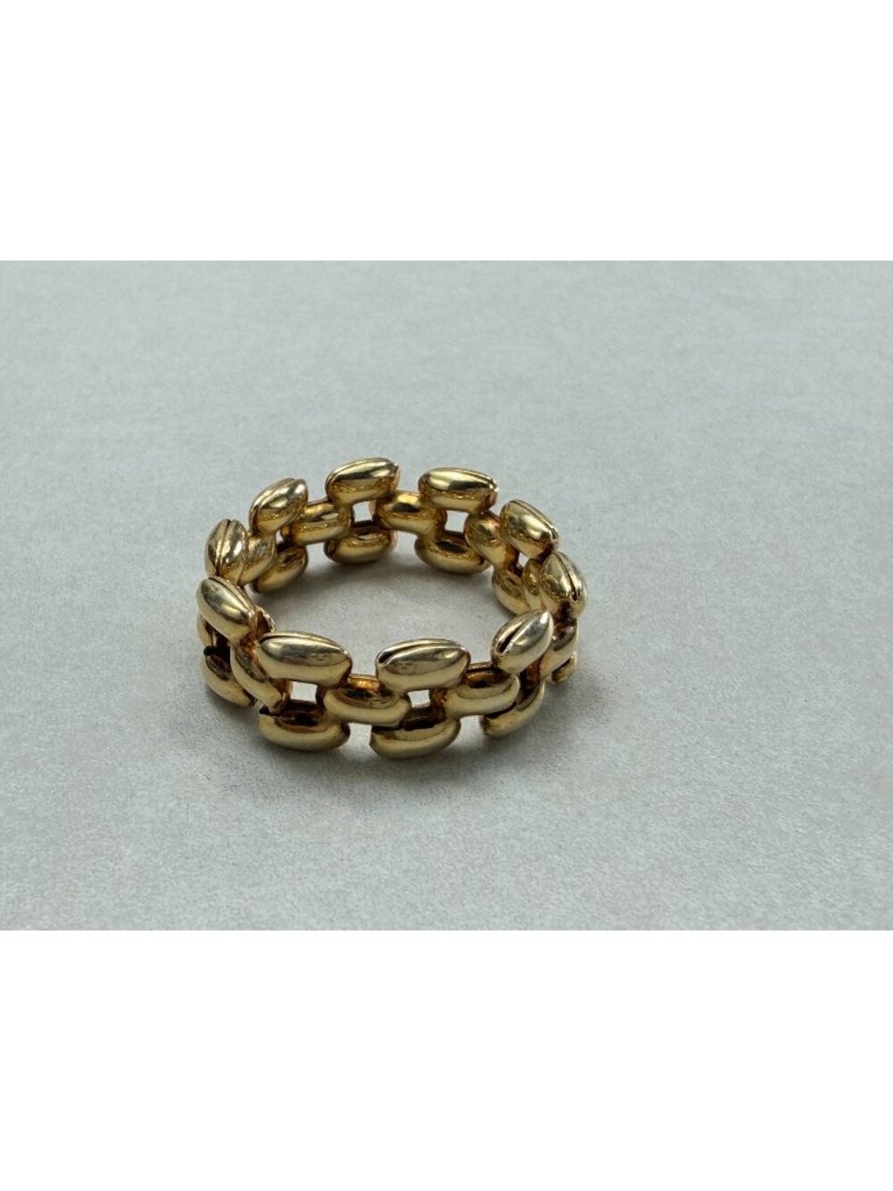 Dyadema Italy 925 Sterling Silver Chain Link Ring Minimalist Elegant
